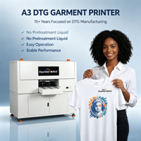 Impresora DTG Original Ricoh para Cuero, Recién Llegada, 9 Colores, 3 Cabezales, Semi-Automática, Dx5, Portátil, 60*45cm, 40 Piezas/Hora, Tinta UV para Camisetas
