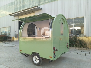 Carrello Rimorchio per Caffè e Fast Food, per Street Food e Snack, <span class=keywords><strong>con</strong></span> Griglia, Soluzione Mobile Completa per Attività Commerciali - Product Image 5