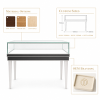 Meuble de présentation de bijoux sur mesure, vitrine, comptoir, présentoir, armoire, équipement pour bijouterie, magasin de détail, vente en gros
