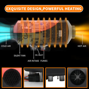 DIY Elektrische Standheizung Kunststoff Einloch-Heizung 2/5KW Diesel für Auto SUV Anhänger Wohnmobil Boot - Product Image 6