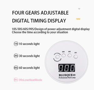 Lámpara UV LED de 186W para Uñas, de Plástico, Portátil, para Uso Doméstico, Precio Bajo por Compra Combinada - Product Image 4