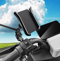 Support de téléphone portable en métal pour rétroviseur de moto, promotion usine à prix réduit
