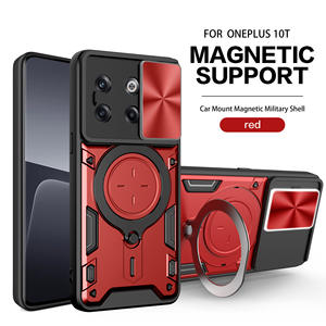 Étui de téléphone portable en TPU et PC avec design animal, aspiration magnétique, anti-chute, support d'anneau de doigt, applicable à l'international, pour <span class=keywords><strong>One</strong></span> <span class=keywords><strong>Plus</strong></span> <span class=keywords><strong>10T</strong></span> - Product Image 2