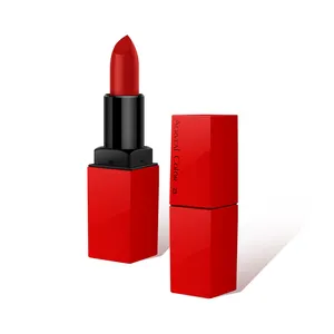 OEM ODM Private Label Lipstick Manufacturers Cosmetics Long Lasting Smooth Vegan Cosmetic Waterproof Matte Lipstick