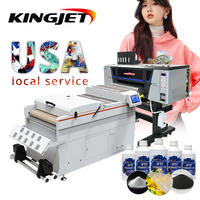 Mesin Cetak Kaos Digital KINGJET Pabrik USA 60cm Berkualitas Tinggi, Dukungan Satu-Satu yang Dipersonalisasi, Jenis Tinta Printer DTF