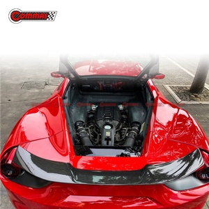 อะไหล่รถยนต์คุณภาพดีที่สุด อัพเกรดคาร์บอนไฟเบอร์แห้งแบบ Vors สำหรับรถแข่ง ปีกสปอยเลอร์สำหรับ Ferrari 488 - Product Image 2