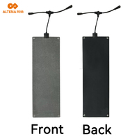 Tapetes Descongelantes de PVC Flexibles Modernos de Alta Calidad de 10'' X 60'' para Uso en Exteriores en Hoteles, Parques y Áreas Residenciales; Certificación ETL