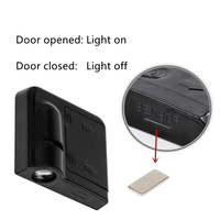 2 pièces accessoires de voiture, lumière de porte ombre Ghost Step LED lampe de bienvenue Logo pour Hyundai Veloster Kona Elantra i30 i20 Sonata