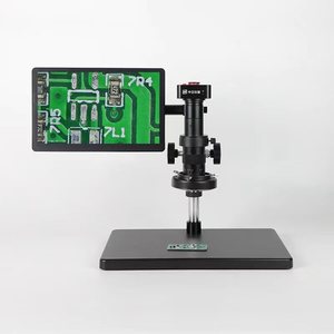 HDMI 수리 기능이 있는 Yaopu HD 전자 현미경 비디오, 디지털 산업용 카메라, 돋보기, CCD 감지기 및 측정 스크린 - Product Image 5