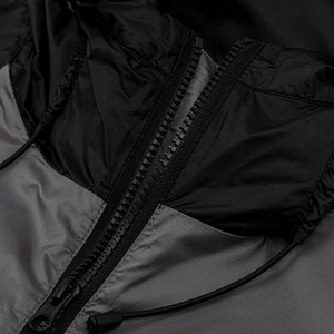 Men Windbreaker <b>Jacket</b> Custom Print Design Breathable Windproof High Quality Zipper Hooded <b>Track</b> <b>Jacket</b> with Side Pocket - Product Image 2