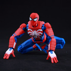 Spider-Man Generazione 9L, Action Figure Multi-Articolata Stampata in 3D, Serie <span class=keywords><strong>Marvel</strong></span>, Lucky 13 Titan 13, Regalo - Product Image 6