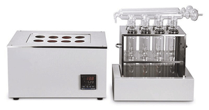 Analizador de Nitrógeno Kjeldahl Semiautomático de Laboratorio, Aparato de Destilación para Analizar Nitrógeno Kjeldahl - Product Image 1
