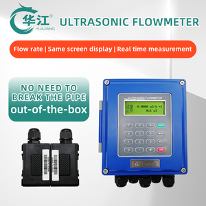 Thiên Tân Huajiang Tùy Chỉnh Xách Tay Siêu Âm Lưu Lượng Kế Clip-On Bên Ngoài Chất Lỏng Nước Ống Treo Tường Chia Loại OEM - Product Image 5