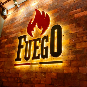 Lettere 3D in Acrilico Cinese, Insegna Luminosa a LED Fluttuante per Segnaletica Aziendale - Product Image 3