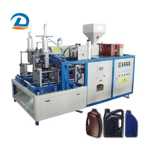 Otomatik tek istasyon bidon ekstrüzyon üflemeli kalıplama makineleri HDPE PP plastik şişe ekstrüzyon şişirme makinesi