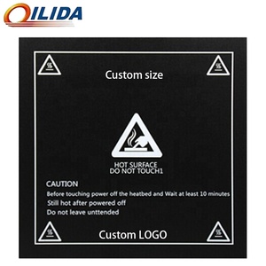 3D 프린터 플랫폼 온열 침대 표면 유리판 310x310x4mm 호환 MK2 MK3 뜨거운 침대 히트 침대 스티커 - Product Image 3