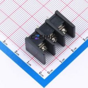 ZX-DG10-8.25-3P Barrier Terminal Block Through hole Component (THT),P=8.25mm Connector - Product Image 1