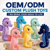 Mascotte Hippocampe OEM, Commande en Gros, Peluche Personnalisée, Jouet en Peluche de Haute Qualité, Fabricant de Logo Personnalisé, Conception Personnalisée, Jouet Doux, Vente en Gros