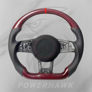 Volant de direction en fibre de carbone pour performance sportive pour VW Golf 6 7 7.5 8 GTI <span class=keywords><strong>R</strong></span> <span class=keywords><strong>Line</strong></span> MK5 MK6 MK7 MK8 Polo Passat <span class=keywords><strong>Tiguan</strong></span> CC Scirocco - Product Image 1