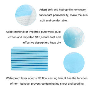 Einweg 60*90cm Super Absorbent Inkontinenz Bettpfanne Wasserdichtes Bettlaken für Erwachsene Ähnliche Toiletten flusen Zellstoff - Product Image 5