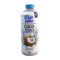 Eau de Coco Originale avec Pulpe 1000ml 100% Eau de Coco Fraîche Usine de Boissons - Fabricant OEM Marque Privée Conception Gratuite