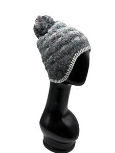 Garantía de calidad Gorro con orejeras estampado con parche de cuero de estilo informal para adultos de Amusement Park - Product Image 2