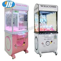 Machine d'arcade à griffes YIRUN avec peluche Oncle Vache, équipement commercial à monnayeur pour la distribution de cadeaux pour centre de jeux