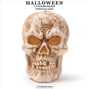 Novità per il Commercio Transfrontaliero: Ornamento Decorativo di Halloween con Teschio Luminoso Retrò da 55 Pollici, Bestseller - Product Image 1
