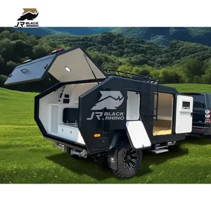 Yüksek performanslı rahat off road karavanlar aksesuarları camper çekme karavan