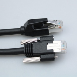 Fábrica de alta flexibilidad Cámara industrial <span class=keywords><strong>Gigabit</strong></span> <span class=keywords><strong>Ethernet</strong></span> <span class=keywords><strong>Cable</strong></span> <span class=keywords><strong>Cat</strong></span> <span class=keywords><strong>6</strong></span> Cadena de arrastre flexible de doble blindaje con tornillo de bloqueo - Product Image 2