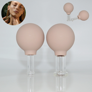 Juego Profesional de Ventosas de Vidrio con Ventosas de PVC <span class=keywords><strong>para</strong></span> Terapia Facial, Reduce la Hinchazón y Mejora la Circulación, Uso Seguro en Casa y Spa - Product Image 1