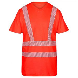 T-shirt de sécurité à manches courtes pour homme, impression personnalisée, de bonne qualité - Product Image 2
