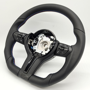 Volante Deportivo sin Palanca de Cambios para <span class=keywords><strong>BMW</strong></span> F10 F30 F15 F20 F80 F82 M3 M5 X3 X4 X5 <span class=keywords><strong>X6</strong></span> E90 E70, Actualización Plug and Play - Product Image 3