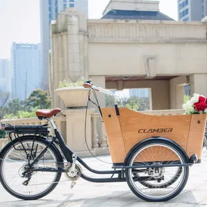 CLAMBER B-BOX-E électrique Cargo 2 roues vélo de haute qualité et rentable