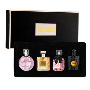 Set <span class=keywords><strong>de</strong></span> Cuatro Perfumes para <span class=keywords><strong>Mujer</strong></span>, Eau <span class=keywords><strong>de</strong></span> Parfum en Spray, Fragancia Duradera, Encounter Gabrielle Reverse Paris Black - Product Image 5