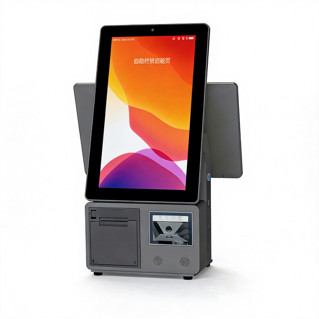 Pos Systems Machine Desktop Cash Register 15.6 Touch Screen Smart All in One Computer Price Check Scanner Market Retail Shopping