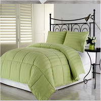 Housses de couette de lit au design moderne couleur taille personnalisée en gros ensemble de housse de couette bleu king size