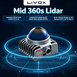 Livox Mid-360S ไลดาร์ 3 มิติ ขนาดกะทัดรัด สำหรับการใช้งาน AGV และ AMR - Product Image 1