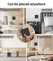 Interrupteur mural cinétique intelligent auto-alimenté étanche de haute qualité 10A pas de câblage pas de batterie interrupteur d'éclairage Standard UK/EU RF433