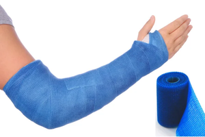 Plâtre <span class=keywords><strong>de</strong></span> plâtre orthopédique <span class=keywords><strong>de</strong></span> <span class=keywords><strong>Paris</strong></span> Bandage <span class=keywords><strong>de</strong></span> coulée Ruban élastique en fibre <span class=keywords><strong>de</strong></span> fracture osseuse pour le soin des plaies Bandage en polyester - Product Image 2