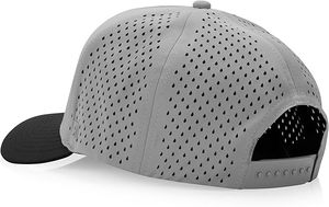 Chapeau Snapback personnalisé | Casquette vierge à 5 panneaux pour hommes et femmes | Casquette Performance Bill respirante, légère et incurvée - Product Image 5