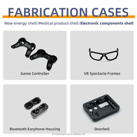 Service de moulage par injection de précision ABS+PC 2100, capuchon d'objectif de télémètre laser personnalisé et boîtier de protection en plastique