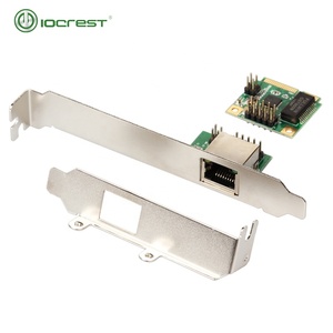 Adaptador de red Rtl8111 de 1 GB, tarjeta Mini Pcie de media altura para tarjeta de red Win10 - Product Image 1