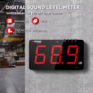 Medidor de nivel de sonido Digital Sndway con medidor de ruido inalámbrico WiFi para medición de decibelios de Audio de coche SW-525A - Product Image 5