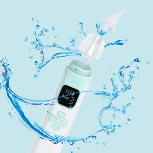Aspirateur nasal électrique pour nourrissons et jeunes enfants, tête en silicone souple, nettoyeur de nez pour nouveau-nés - Product Image 2
