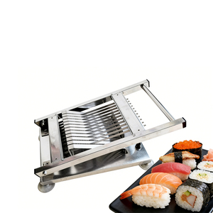 Trancheuse à <span class=keywords><strong>sushi</strong></span> en acier inoxydable efficace, dispositif permettant de gagner du temps pour la préparation de sushis et la transformation alimentaire - Product Image 6