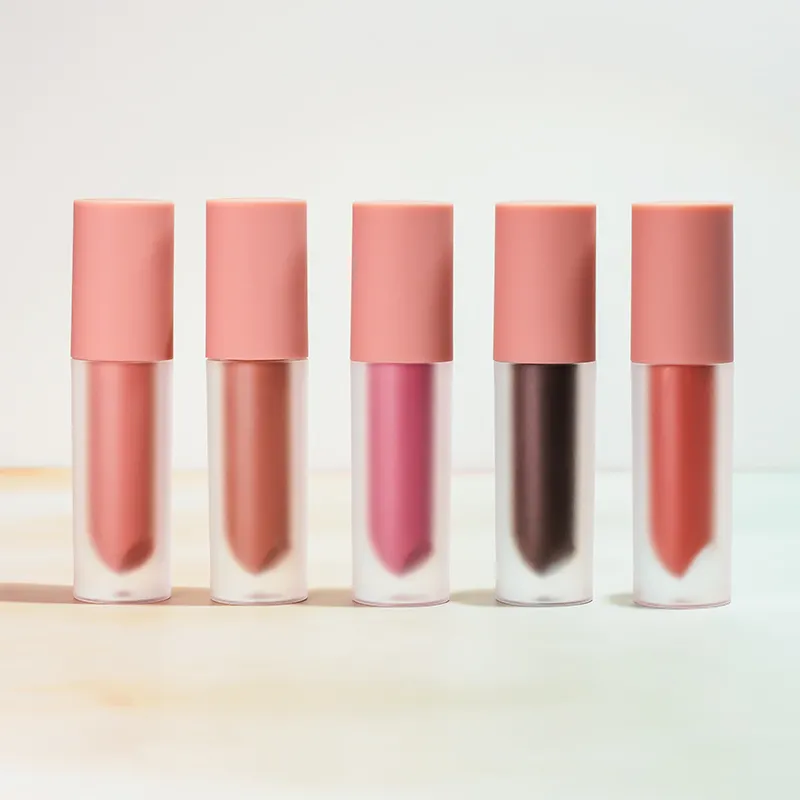 Lip Gloss Wanita, Lipstik Matte Cair Matte Cair Tidak Luntur Tahan Lama 43 Warna