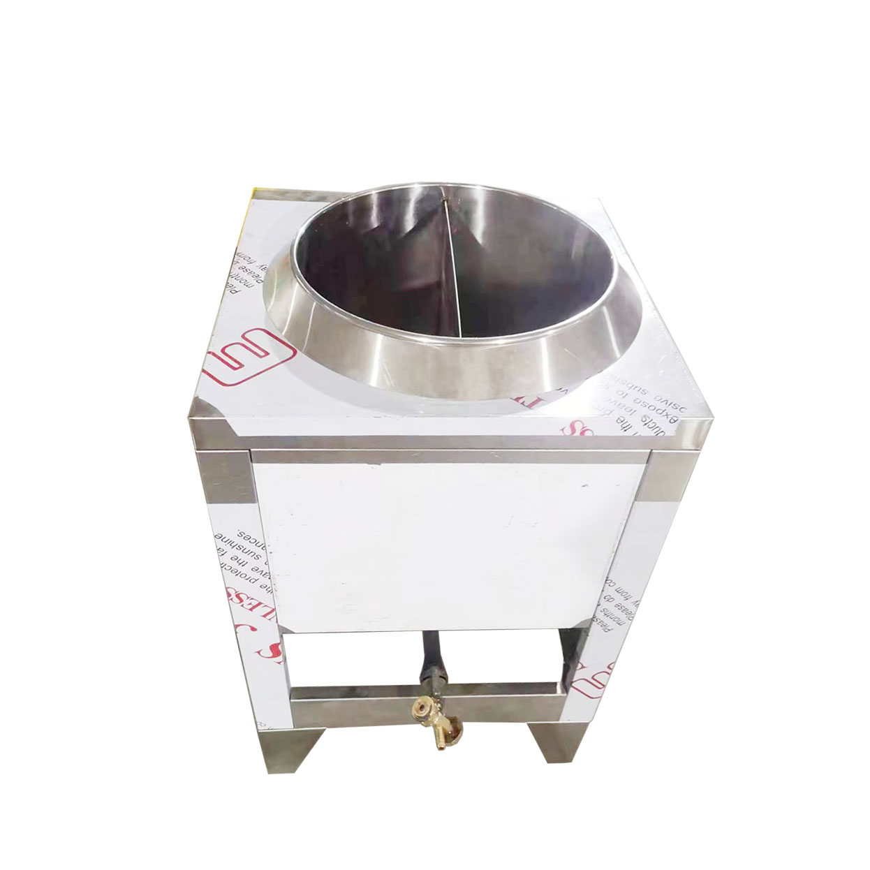 2 Anelli PortaWok In Acciaio Inox - Supporto Per Padelle Wok Da Banco, Multimisura (18.5-23 Cm), Griglia Da Cucina E Campeggio - 2