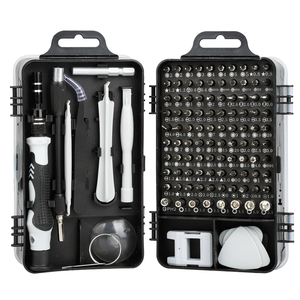 Factory Sell 115-in-1 <b>Screwdriver</b> <b>Bit</b> <b>Set</b> DIY Grade Magnetic Electronic Repair Tool Plastic Cell Phone Repair Kit 115 Customized - Product Image 1