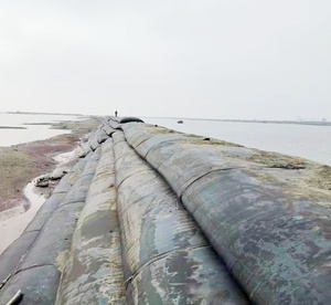 PP personalizzato miniera fanghi di disidratazione tubo geotessile Geo contenitore per frangiflutti terrapieno Cofferdam fiume molo - Product Image 1